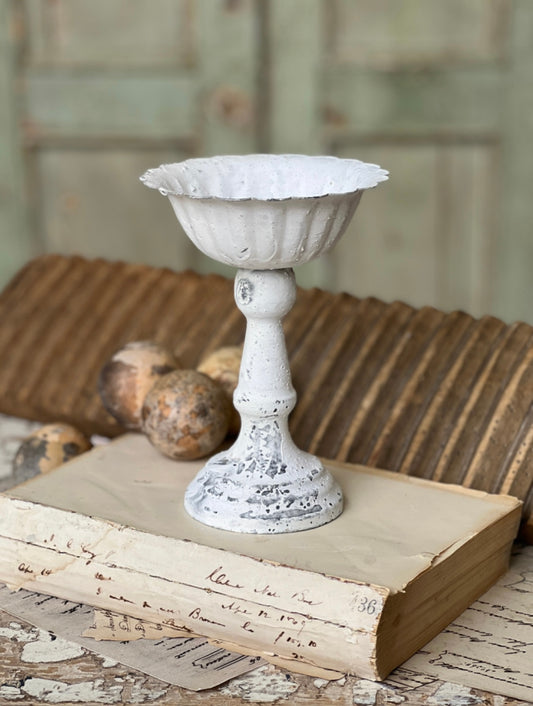 Tall White Pedestal